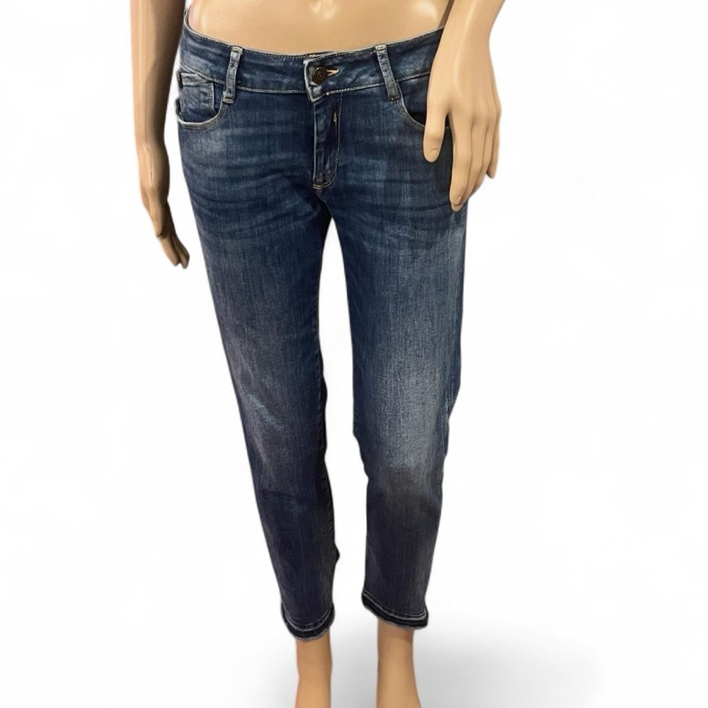 Le Temps Des Cerises LTC Low-rise Skinny Ankle Women’s Jeans Raw Hem size 31